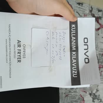 Onvo Garantiye Giden Ürünüm Bozuk Geldi