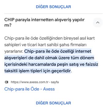 Akbank Chip Para İle Ödeme