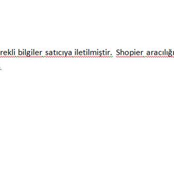Shopier Den Alınan Kolyenin Akıbeti Belli Değil.