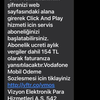 Vodafone Pay Vodafone Htp Digital Way Services Sl Abonelik İptali