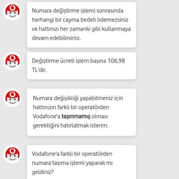 Vodafone Numara Değişikliği İstediğin Numarayı Seçme