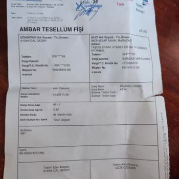 Yurtiçi Kargo Yanlış Kişiye Kargo Gönderdi!