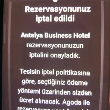 Agoda.com Paramı Geri Yatırsın