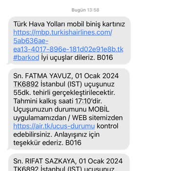THY Şikayet Üsküp Rötar