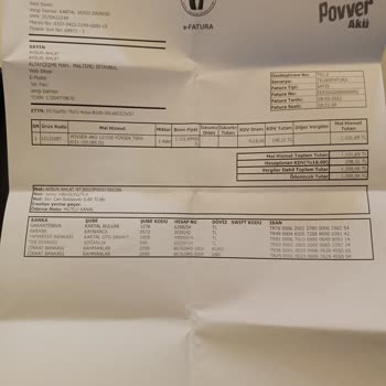 Povver Akü Garanti Suresi Dolmadan Şişen Ve Tamamen Biten Akü