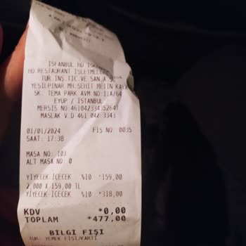 HD İskender Restaurant Restoranda Hijyen Sorunu