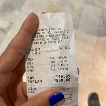 Midtown AVM Bursa Kebap Evi Hesap Kavgası