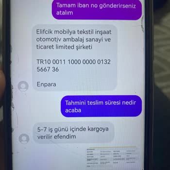 Ay Ahşap Ev Dekorasyon (Yildirim.sehpa) Y*******. Sehpa Tarafından Mağduriyete Uğradım