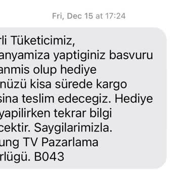 Samsung Televizyon Kahve Makinesi Kampanyası