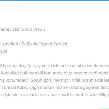 Kablo TV TÜRKSAT Kablo Arızaları Bitmiyor