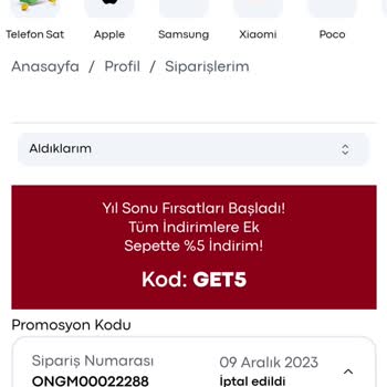 Getmobil Para İadesi Yapmıyor