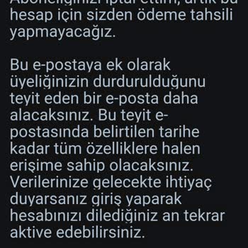CV Maker Üyeliğim İptal Edildiği Halde Ödeme Talep Ediyor