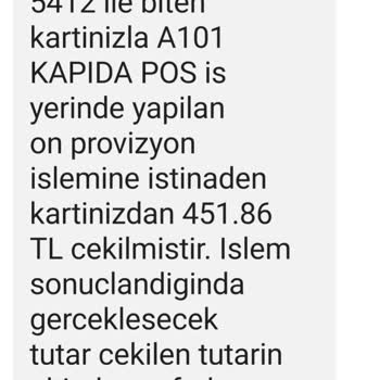 A101 Tutardan Fazla Alınması