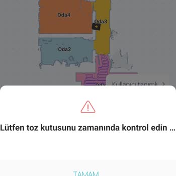 Viomi V5 Pro Robot Süpürgem Sürekli Toz Kutusu Uyarısı Veriyor