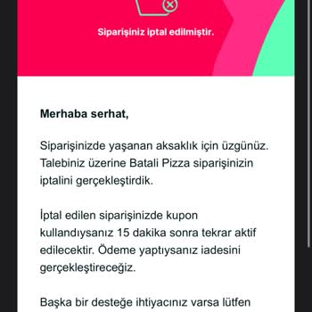 Yemeksepeti Her Siparişin Gecikmesi