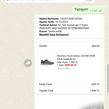 A101 Skechers Ayakkabı Satış Sonrası Saçmalığı