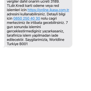 Worldline Cihazı 2023'te Bozuldu. Israrla 1ocak 2024 Zamlı Fiyat Uygulandı