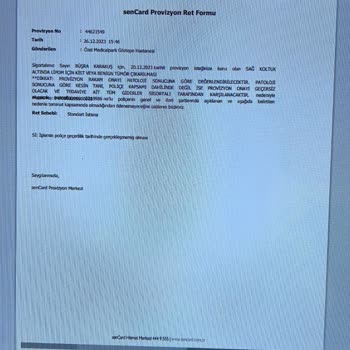 HDI Sigorta Sağlık Sigortası Onay Sürecinde Yaşanan Sorunlar Ve Mağduriyet