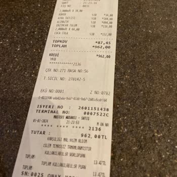 Günaydın Restaurant İstinyePark'ta Beklenenin Altında Hizmet!