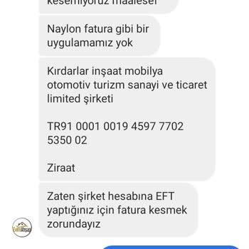 EvimAhsap (Hüseyin Karaca) Instagram ''evimahsapkonsept'' Ödemeyi Aldı, Mobilyayı Göndermiyor