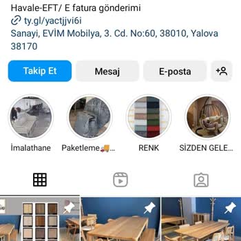 EvimAhsap (Hüseyin Karaca) Instagram ''evimahsapkonsept'' Ödemeyi Aldı, Mobilyayı Göndermiyor