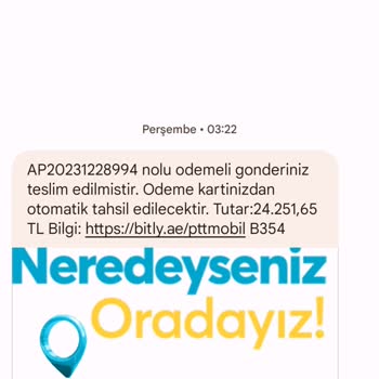 HRAHIMEMTAL (SMS) PTT Mobil'den Haksız Tahsilat Şikayeti