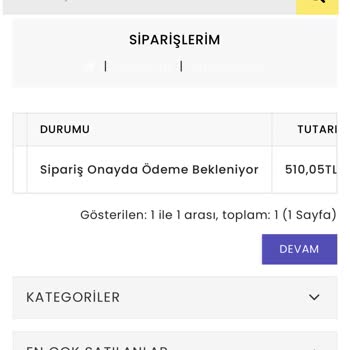 Geldimarket Güvensiz Alışveriş Deneyimi