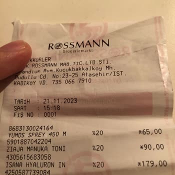 Rossmann Yanlış Ürün Verilmesi