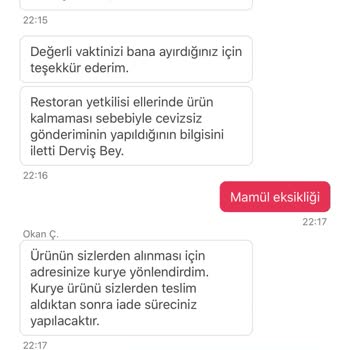 Yemeksepeti Sipariş Hayal Kırıklığı: Gecikme Ve Eksik Ürün
