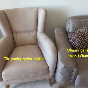 Bellona Satın Aldığım Renkteki (Vison) Koltuğu Üretemiyorlar