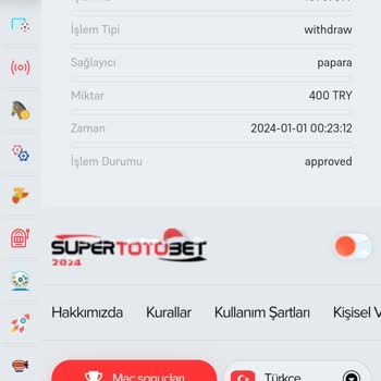 Supertotobet 30 Saattir Ödeme Yapmadı Halen