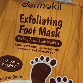 Dermokil Ayak Maskesi Bozuk Kuru Ürün Şikayeti