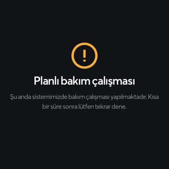 Papara Planlı Bakım Çalışması