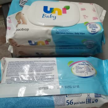 Uni Baby Tarihi Geçmiş Islak Bebek Havlusu