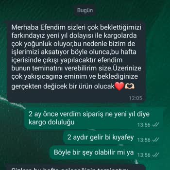 LESEQUENCE Siparişim 2 Aydır Teslim Edilmedi