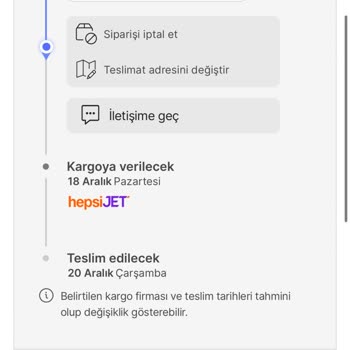 Penti Mağazasının Kargo Geciktirmesi