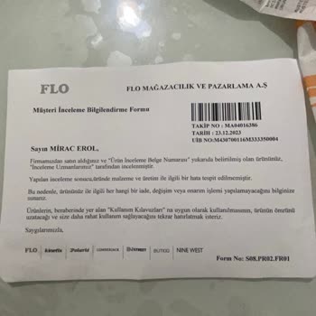 Torex FLO Mağazasında Aldığım Ayakkabı