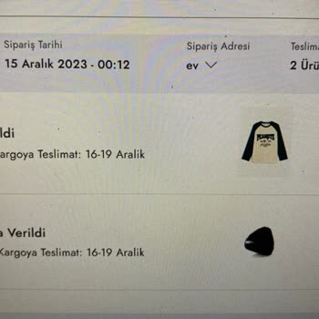 Boyner Alışveriş Sitesi Sipariş Pişmanlığı