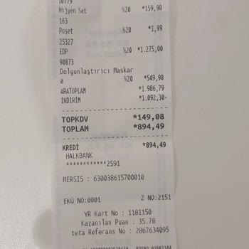 Yves Rocher France Vega AVM Mağazası Kredi Kartımdan 2 Ödeme Çekti