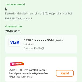 FLO Ayakkabı Alışveriş Çeki İptal Edilmiş