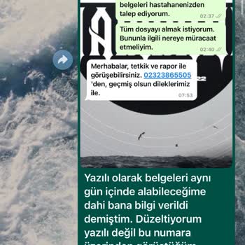 Özel Ekol Hastanesi (İzmir) Ameliyat Sonrası Yaşanan Sağlık Sorunları Ve Mağduriyet