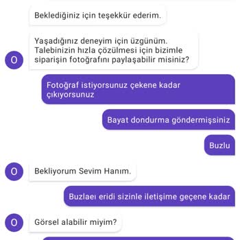 Getir Bayat Ürün Satıyor