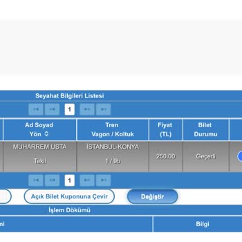 TCDD E-Devlet Kimliği Kabul Edilmedi, Bilet Hakkım Yanıyor!