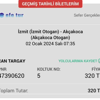 Efetur 1 Saattir Bekliyoruz