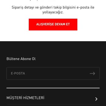 Puma Sipariş İptal Talep