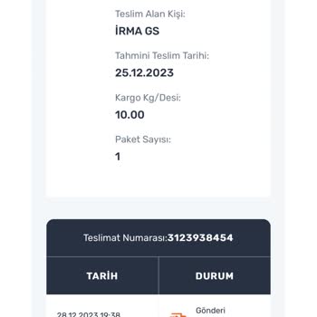 Aras Kargo Beymer Şube Kargomu Teslim Etmiyor!