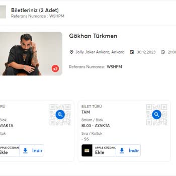 Biletix-Ankara Jolly Joker, Kapasitesinden Fazla Bilet Satıyor