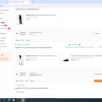Trendyol Siparişim Kargoya Verilmedi