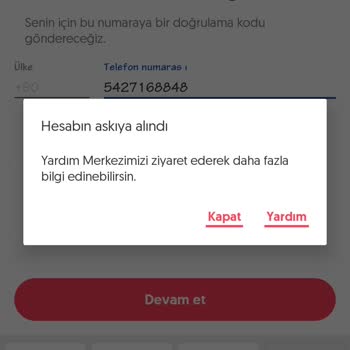 Letgo Durup Dururken Hesabi Askıya Aldı