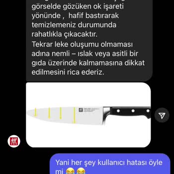 Zwilling Bıçak Seti Kırılıp Pas Lekesi Tutuyor!